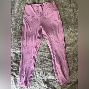 Never worn size 10 lululemon purple leggings